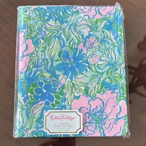 Lilly Pulitzer Pink and Blue Floral Journal NWT